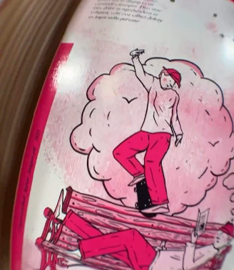 Shape 100%SKATE Magenta 8,12" - Série Especial CMYK (30 Anos)